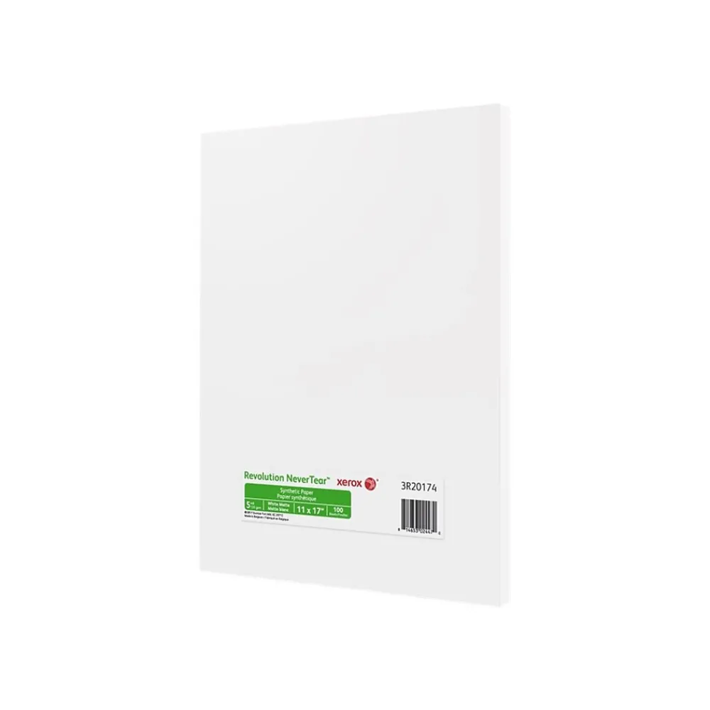 Photo Paper*Xerox Revolution NeverTear Matte Photo Paper, 11" x 17", 100 Sheets/Pack (XER3R20174)