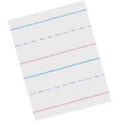 Classroom Paper*Zaner-Bloser Sulphite Handwriting Paper, 500 Sheets/Pack, 2/Packs (PACZP2411-2)